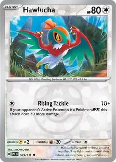 Hawlucha Master Ball Holo 89